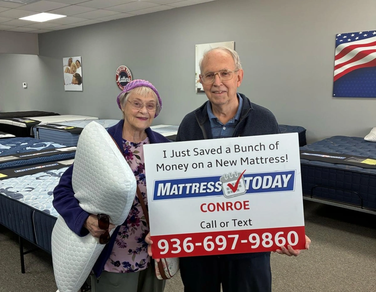 Mattress Today Conroe Testimonials